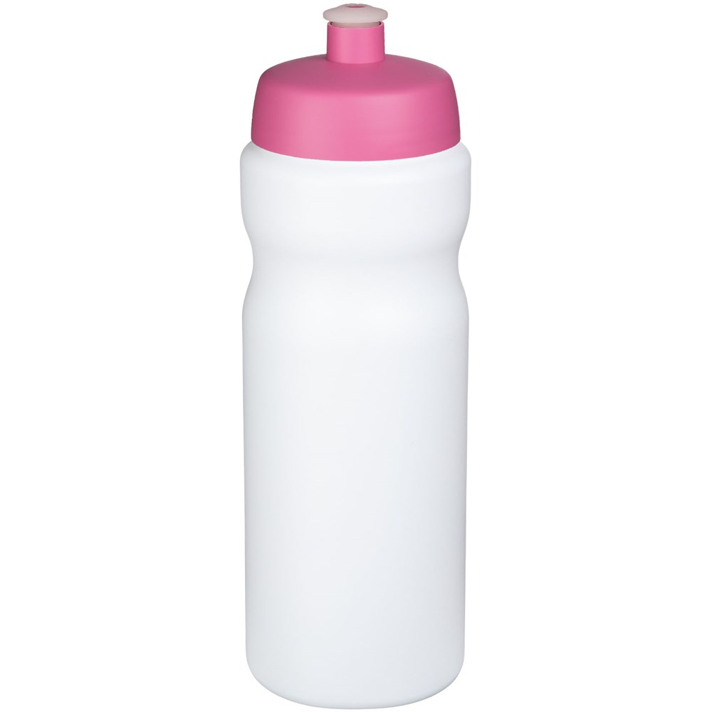 Baseline® Plus 650 ml Sportflasche - weiss, rosa