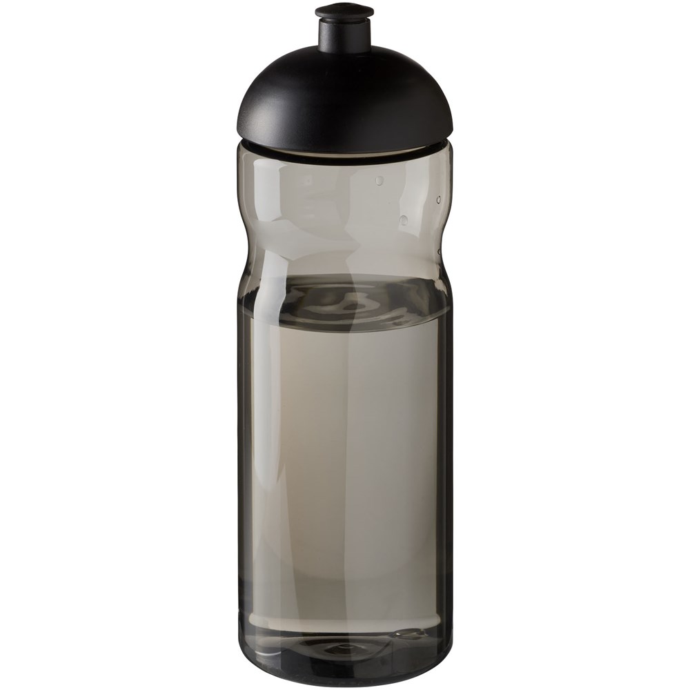 H2O Active® Eco Base 650 ml Sportflasche mit Stülpdeckel - charcoal, schwarz