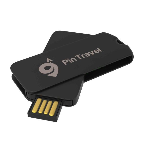 USB Stick Smart Twister Large- Schwarz- 64 GB 2.0
