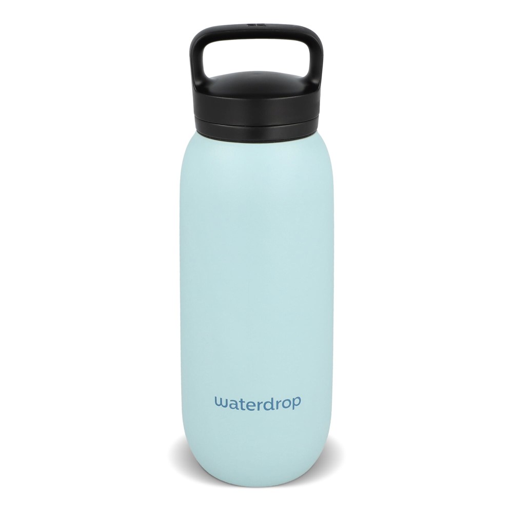 Waterdrop Allround-Thermoflasche mit Trinkaufsatz 600 ml - Pastellblau
