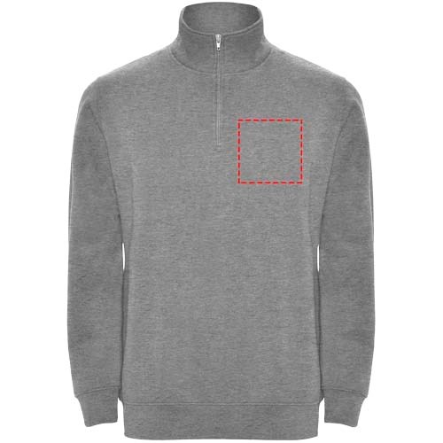 Aneto 280 g/m² Pullover mit Viertelreißverschluss