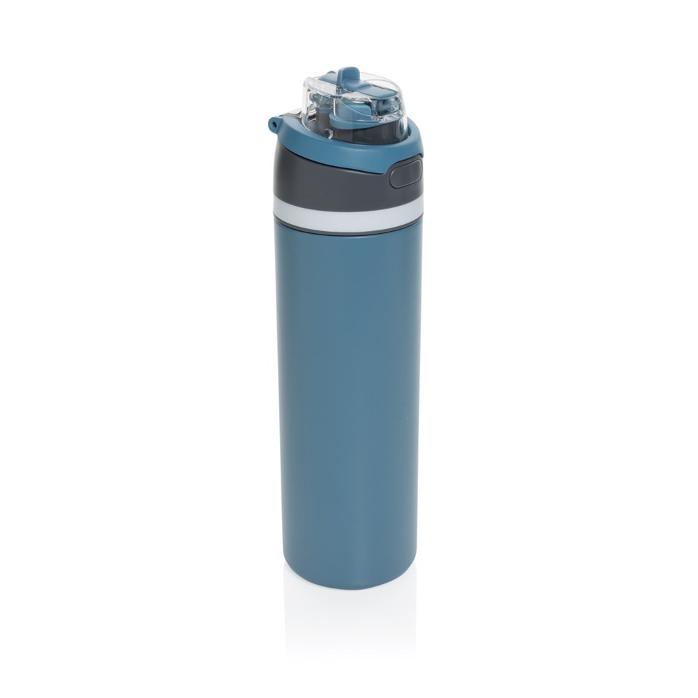 Omni Sip verschließbare Flasche aus RCS-reSteel, 720ml - blau (± PMS 5415)