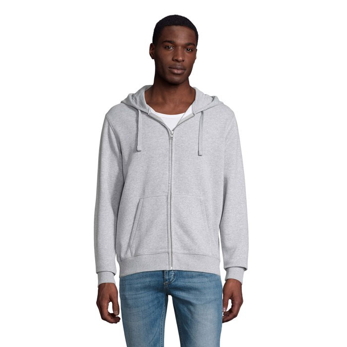 SPIKE MEN - SPIKE HOOD HERREN 280gr - Grau-Melange 2