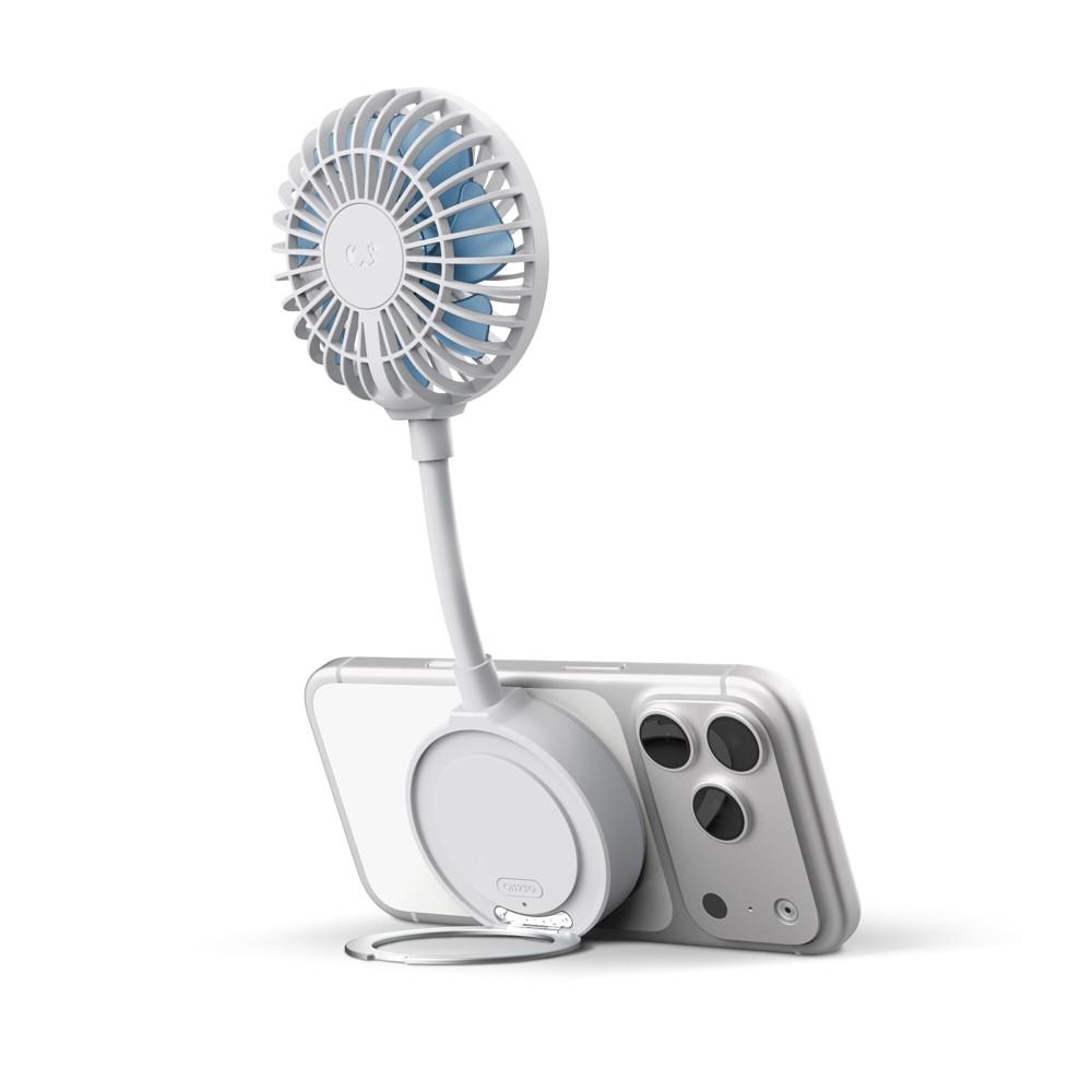 Fresh 'n Rebel Kabelloser Magnetischer Ventilator mit Handyhalter
