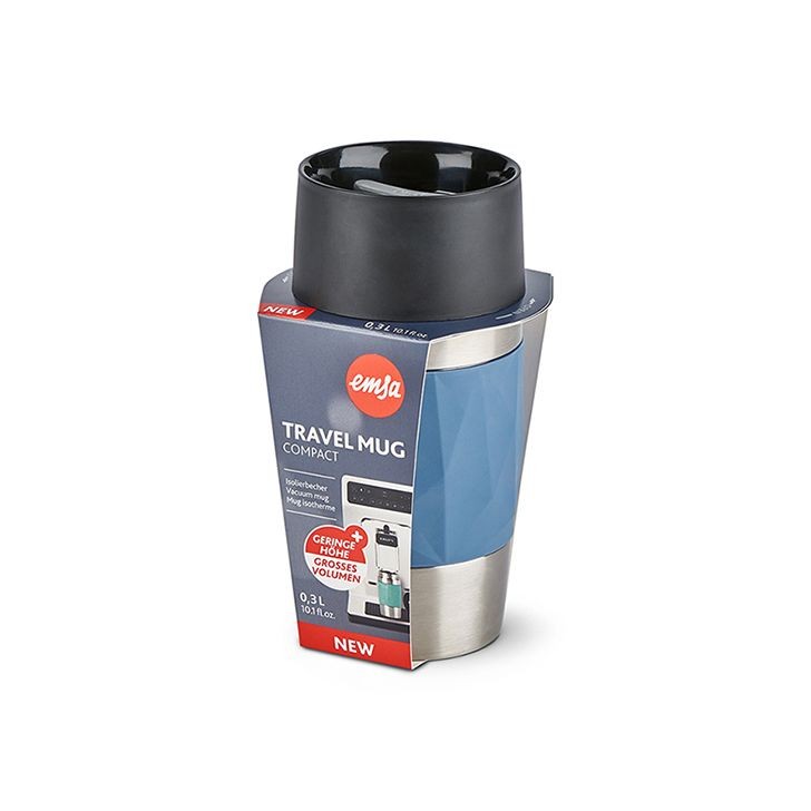 Travel Mug Compact 0.3L- Blau