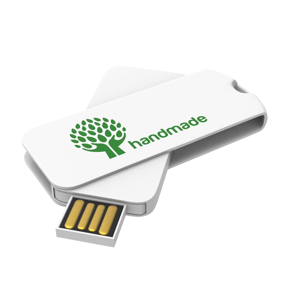 USB Stick Smart Twister Large- Weiß- 64 GB 2.0