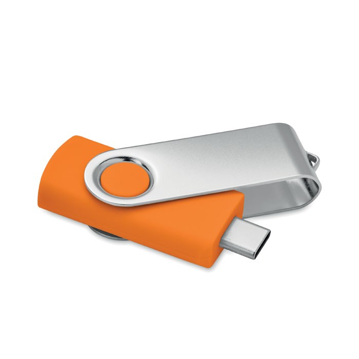 COLODRI - USB Stick 16GB 3.0 type C     MO1401 - Orange