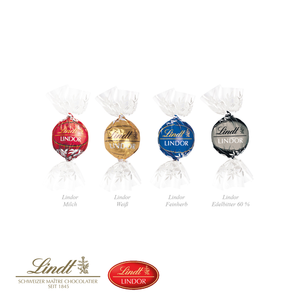 3D Präsent "Transporter" mit Lindt Lindor Pralinés