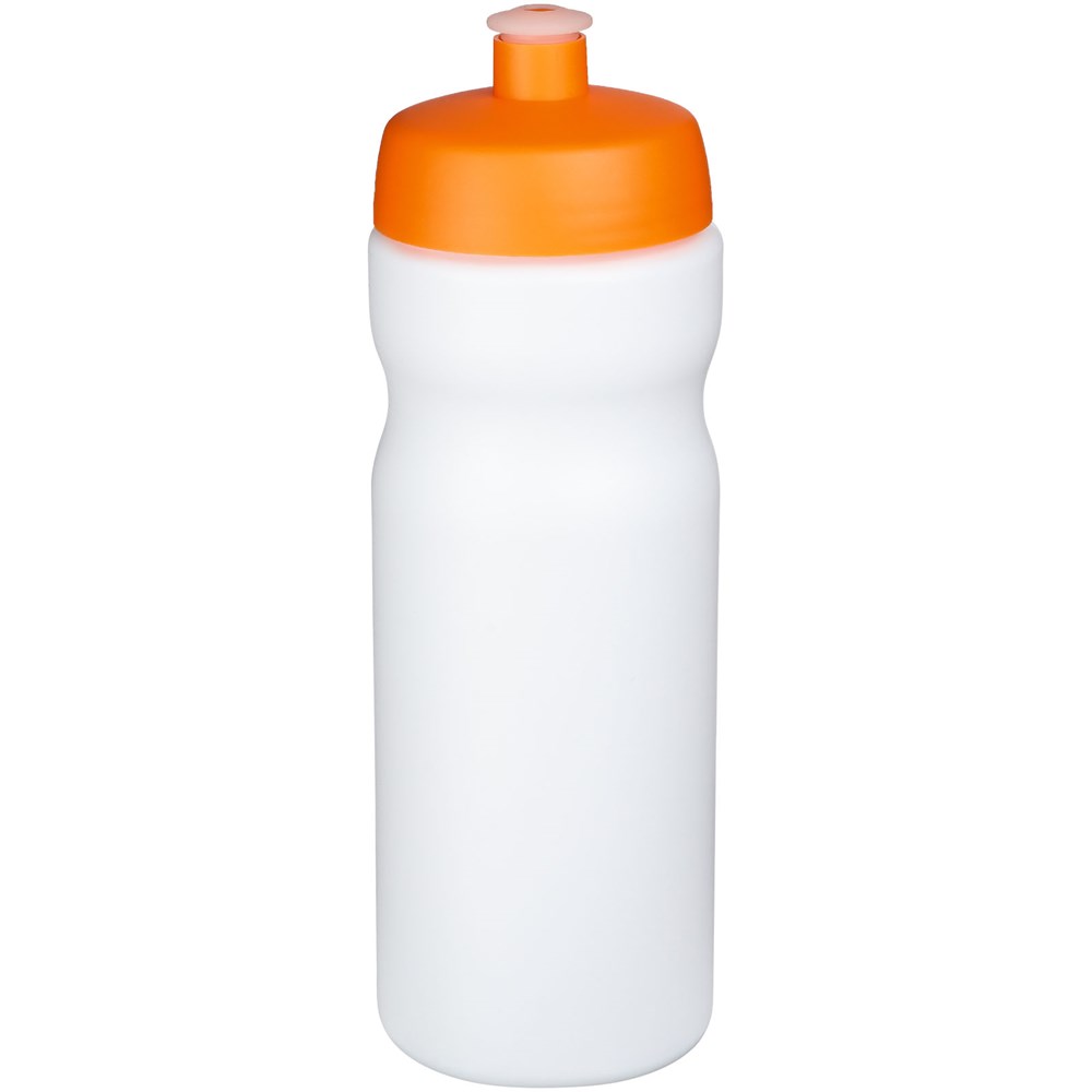 Baseline® Plus 650 ml Sportflasche - weiss, orange