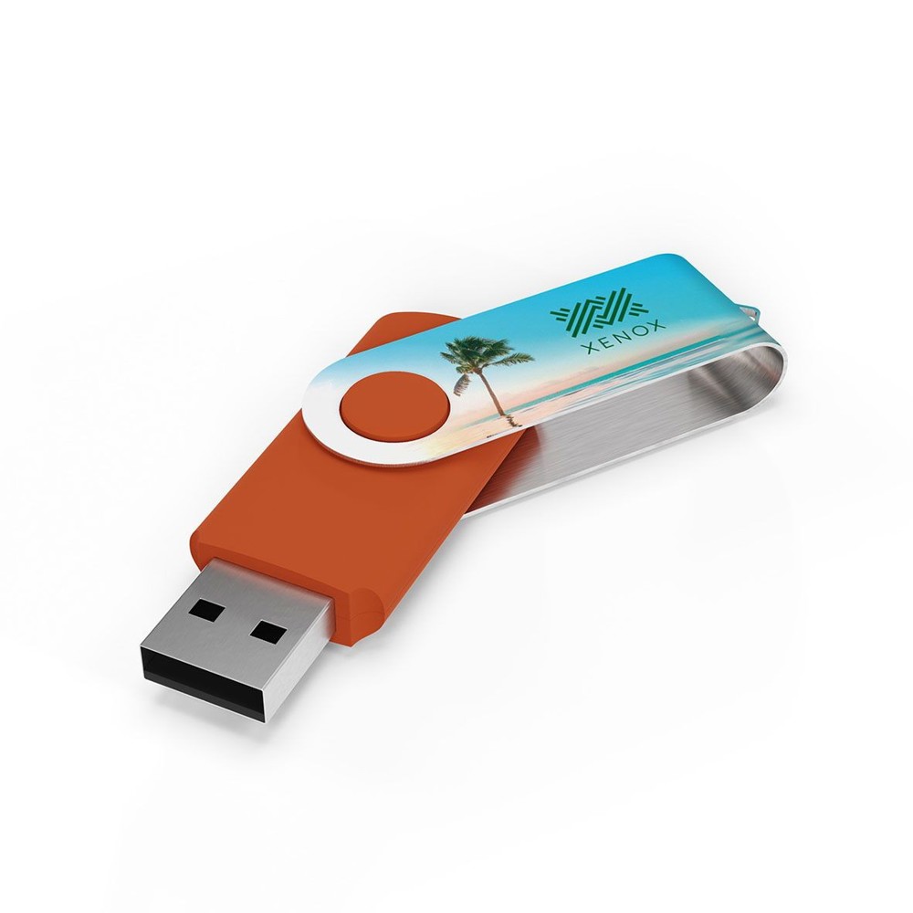 USB Stick Twister- Orange- 128 GB 2.0