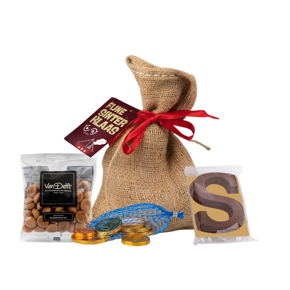 Jutesack Sinterklaas-Mix